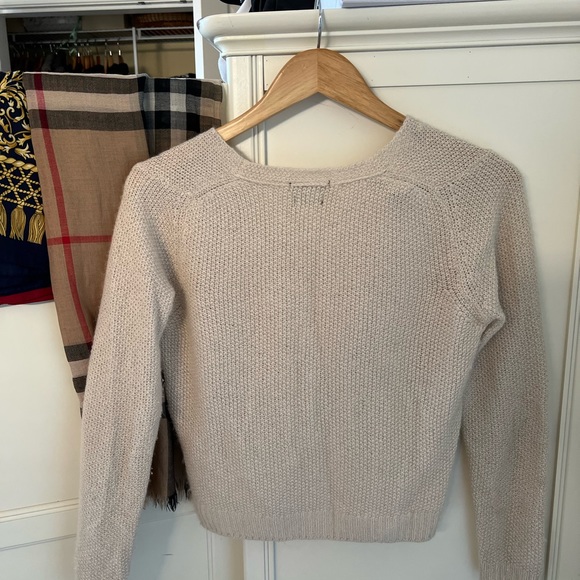 Massimo Dutti Italian Yarn Scoop Neck Sweater - Picture 4 of 12